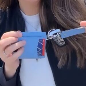 ISO Denner wallet in car mom blue!